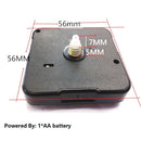 Spindle 12.5mm Movement Mechanism Bell Accessory Silent Mode Quartz Clock Parts