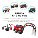 For 1/10 Traxxas TRX-4 Trx-6 D90 HSP RC 4WD Tamiya RC Buggy Car 60A Brushed ESC