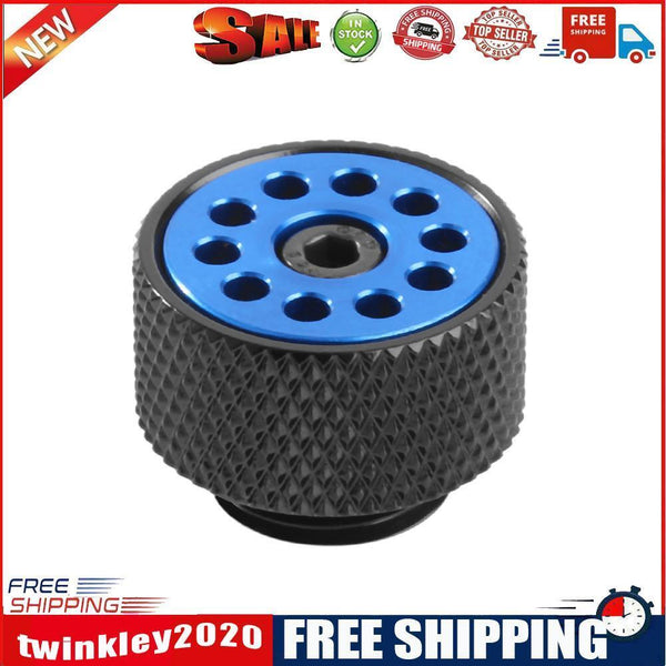 PM-JS-PQDT1 G1/4 Exhaust Plug Air Evacuation Valve for Water Cooling (Blue)