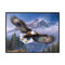 Counted Cross Stitch Full Embroidery 11CT DIY Ferocious Eagle Canvas Kit