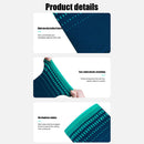 Knitted Sports Compression Wrist Guard Brace Wrist Support Band (Navy Blue)