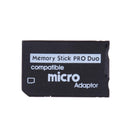 Dual Slot Micro For SD SDHC TF to Memory Stick MS Card Pro Duo Reader Adapt