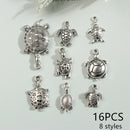 Ocean Crafts Making Findings Tortoise Charms Sea Turtle Pendant Pretty Beads