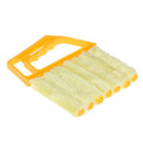 Microfiber Blind Brush Window Dust Towel Cleaning Brush Cleaner Blind Duster