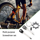 Mini EDC Bottle Opener Key Screwdriver Outdoor Camping Multi-Function Tools