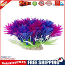 Aquarium Fish Tank Artificial Water Plant Ornaments Landscape Decor(Purple)