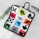 Tummy Time Floor Mirror Baby Visually Inspire Black and White Educational Toys