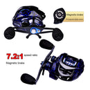 Baitcasting Reel 9+1BB 10kg Max Drag 7.2:1 Speed Sea Fishing Wheel (LW10L) Newly