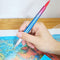 Diamond Painting Point Drill Pen Color Candle Head Shape DIY Tool (Red) Newly