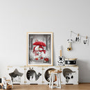 11CT Full Embroidery Snowman Cotton Print Cross Stitch Kit for Home Decorat