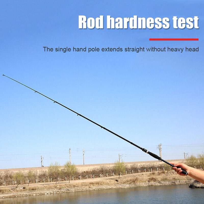Ultralight Fishing Rod Carbon Fiber Telescopic Spinning Baitcasting Fishing Pole