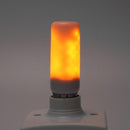 2*E14 7W LED Flame Effect Fire Light Bulb Flickering Emulation Decor Lamp