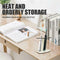 Wooden Bath Toothbrush Rack Travel Holder H5X0 E6B4