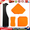 4pcs Smoothing Spatula Sealant Remover Caulking Scraper Grout Kit (Orange) Newly