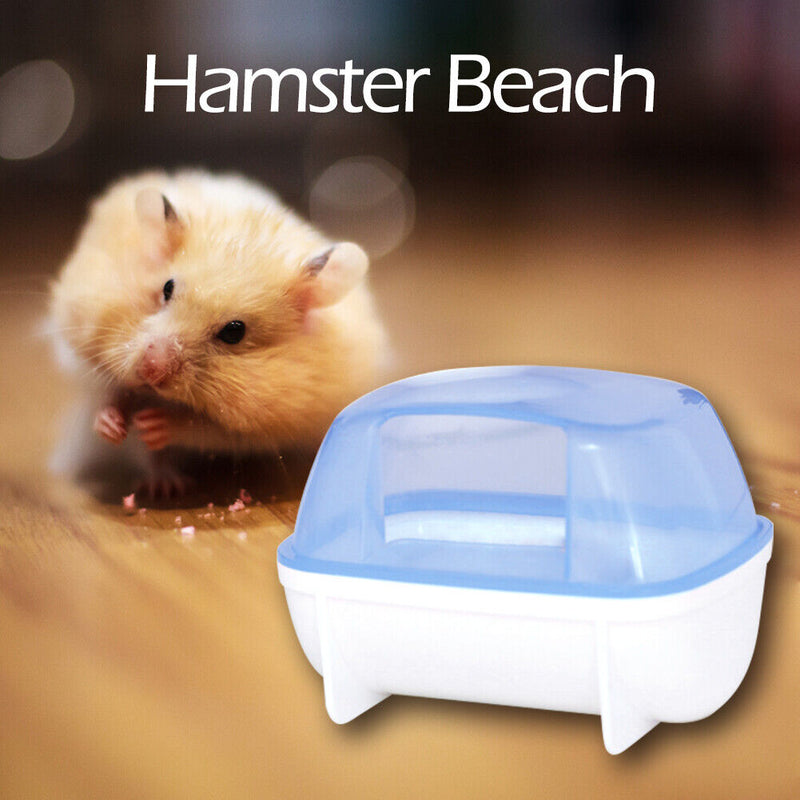 Hamster Cage Bathroom Bathtub Toilet Plastic Small Pet Sauna Bath Basin Newly