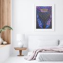 Partial Special Shape Drill Diamond Paint Angel Wing Mosaic Rhinestone Picture