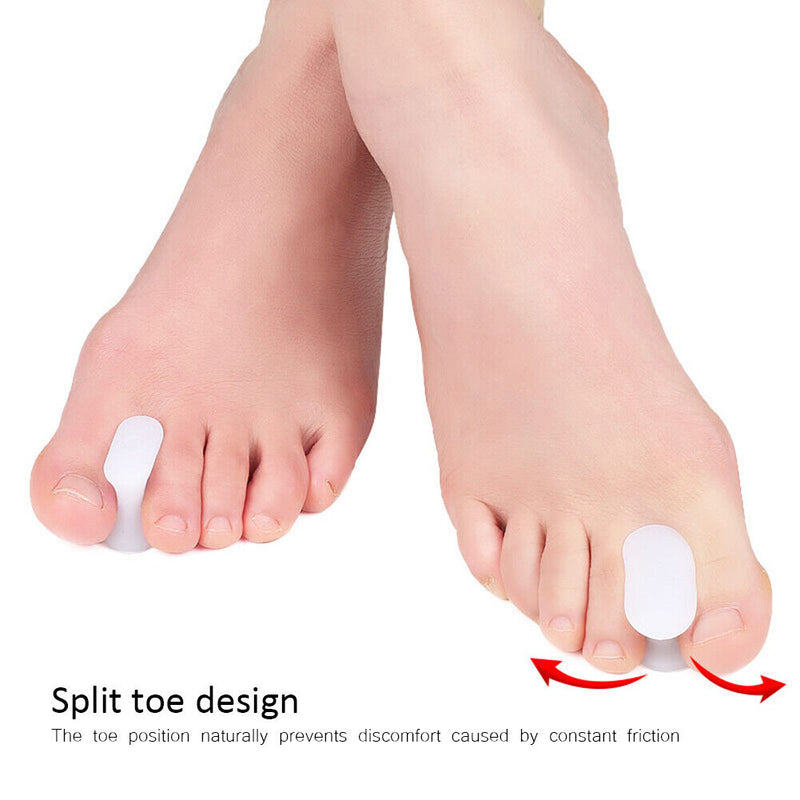 1 Pair Toes Separator Bone Thumb Ectropion Adjuster Hallux Valgus Foot Correc