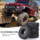 4x 1.9 inch Wheel Tires Tyre for 1/10 RC Rock Crawler Traxxas TRX-4 Axial SCX10