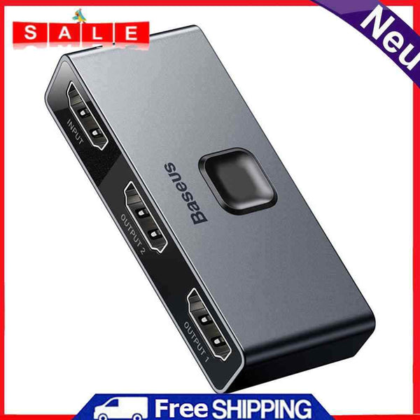 Baseus Matrix 2 Port 4K HDMI Switch Splitter 2x1 1x2 Bi-Directional HDMI Switch