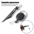 Portable 2 in 1 Fish Line Knotter Scissors Fishing Line Knot Tying Device Newly