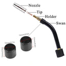 Welder Accessory Tool Parts Torch Head 15AK Assembly Black Cap Welding Torch