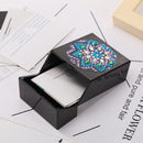 DIY Diamond Business Card Storage Box Creative ID Card Bus Card Holder (9)