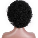 Short Afro Kinky Curly Human Hair Wigs Remy Brazilian Cheap Wigs for Black Women