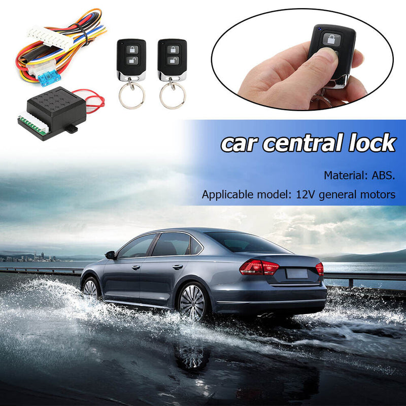 Car Remote Central Door Lock Keyless Entry Alarm System Locking Kit 401/T242