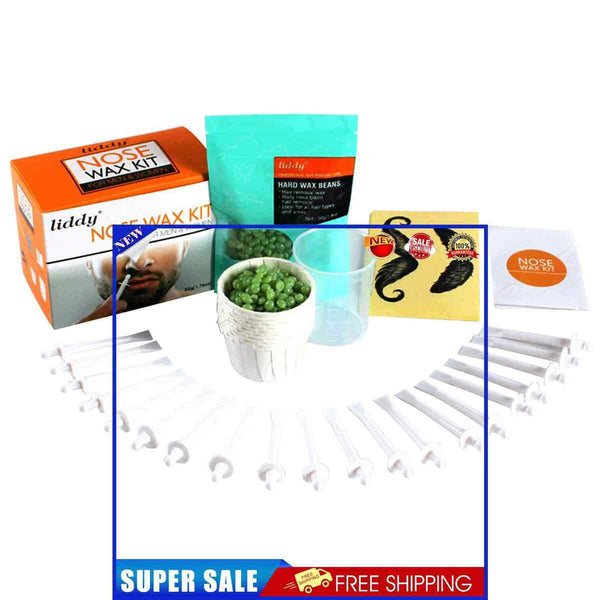 Nose Wax Kit - Multifunctional Nose Hair Remover Waxing Kit for Women & Men