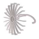 Rotating Tie Belt Rack Adjustable Tie Hanger Holds 20 Neck Ties Closet Organizer