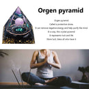 Orgonite Pyramid Healing Crystals Reiki Chakra Meditation Stones (Leo)