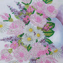 5D DIY Special Shaped Diamond Painting Flower Embroidery Craft Kit Bedroom De