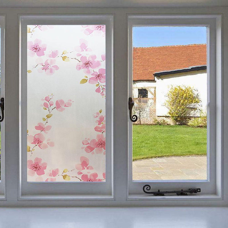 Window Stickers Self Adhesive Window Film Frosted Bathroom Glass Stickers Newly
