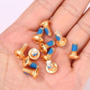 M5x8mm Disk Brake Rotor Bolts T25 Torx Titanium TI MTB Bike Water Bottle Bolt