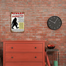 Animal Sheet Metal Drawing Metal Painting Tin Wall Home Poster Bedroom Sign