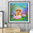 5D DIY Diamond Painting Mouse Dragonfly Full Round Drill Embroidery Craft Newly