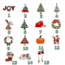 Garland Rhinestone Jewelry Gift Christmas Brooches Pin Christmas Decoration