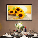 5D Diamond Painting DIY Sunflowers Embroidery Round Rhinestone Cross Stitch
