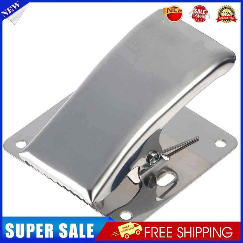 Stainless Steel Deep-jaw Fish Tail Clip Fish Cleaning Clamp w/Mounting Base