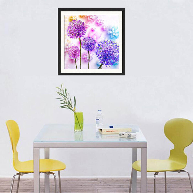 Dandelion 5D Full Diamond Painting Embroidery DIY Cross Stitch Home Decor Newly