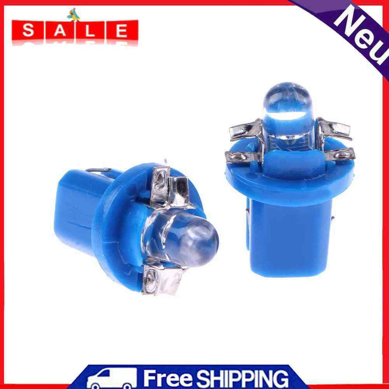 10Pcs T5 B8.5D 5050 SMD LED Car Light Automobile Light Emitting Diode Instrument Dashboa