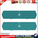 Silicone Faucet Absorbent Draining Mat Splash Guard Water Catcher (Green) Newly