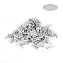 50x Bicycle MTB Brake Wire End Core Caps Aluminum Alloy Bike Shifter Cable Tip