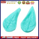 Silicone Mold Flower Leaf DIY Fondant Cake Mould Decorate Tools (Big Leaf)