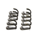 Multifunction Zinc Wall Hooks Storage Rack Coat Hanger Home Organizer