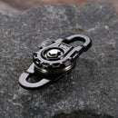 Black Tow Rope Winch Snatch Block for 1/10 RC Crawler Axial SCX10 Car Parts
