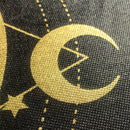 Tarot Card Tablecloth Pentagram Divination Altar Cloth 49x49cm for Solitair