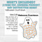Halloween Countdown Calendar Poster Festive Atmosphere Pendant Wall Decor`