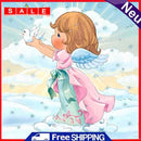 Full Round Drill Diamond Painting Kit Angel Girl Rhinestone Drawing Home Decor