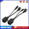 2pcs POE Adapter Wire RJ45 Injector Splitter Ethernet Synthesizer Separator